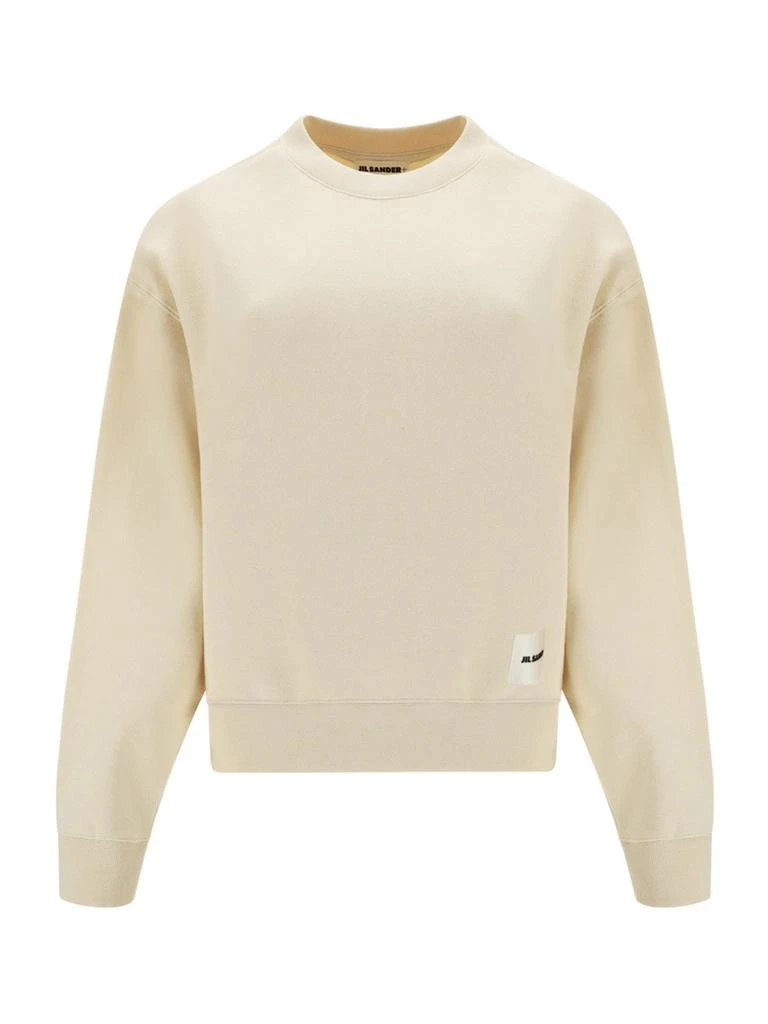 商品Jil Sander|Jil Sander Logo-Patch Straight Hem Sweatshirt,价格¥1858,第1张图片