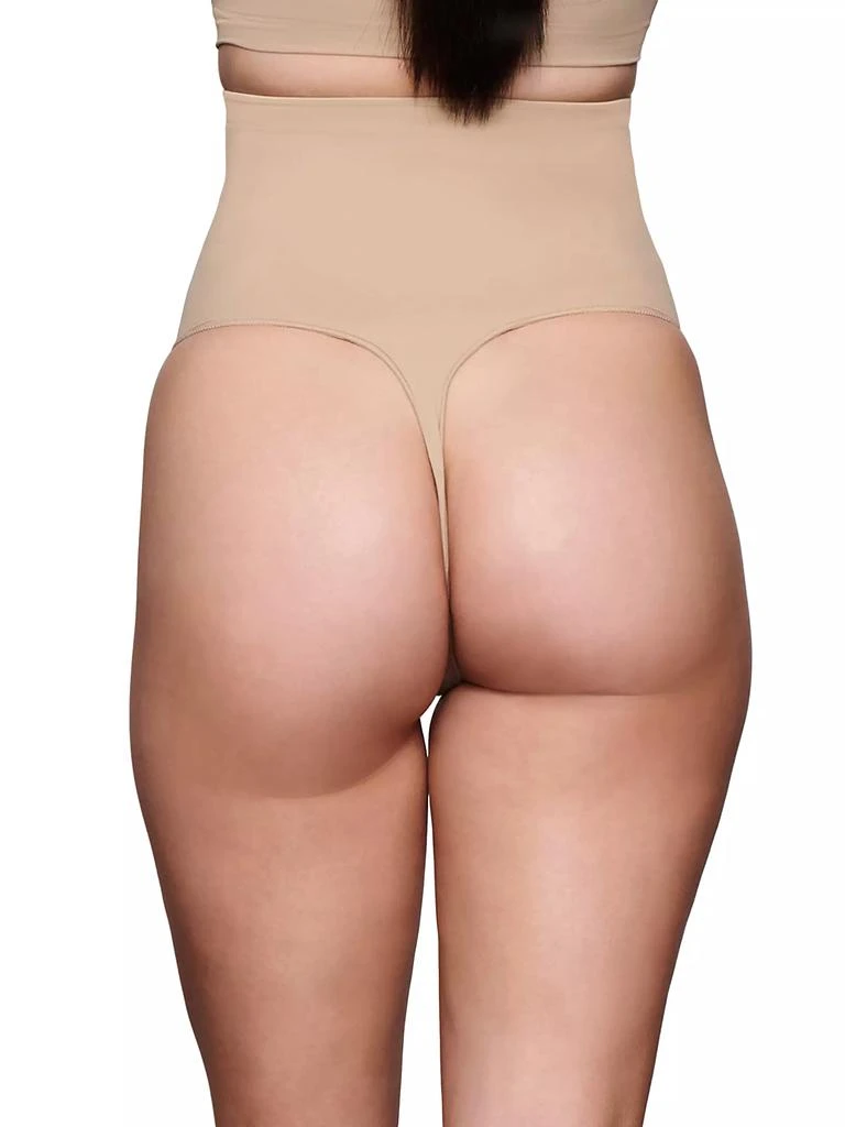 商品SKIMS|Seamless Sculpt High-Waisted Thong,价格¥260,第4张图片详细描述