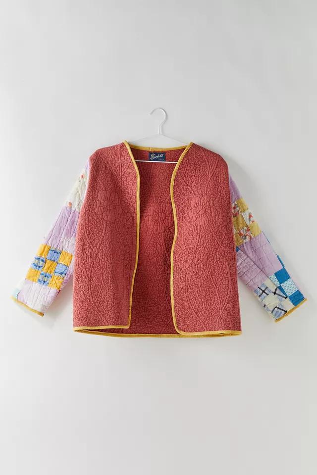 商品Urban Outfitters|Vintage Quilted Jacket,价格¥1854,第1张图片