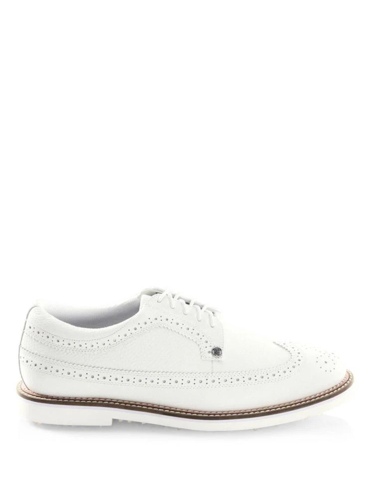 商品G/FORE|Long Wingtip Snow Oxford Leather Shoes,价格¥1687,第5张图片详细描述