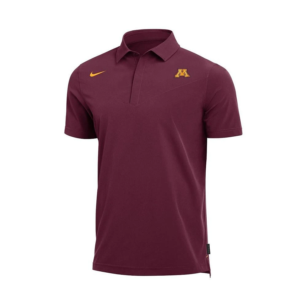 商品NIKE|Men's Maroon Minnesota Golden Gophers 2021 Coaches Performance Polo Shirt,价格¥489,第3张图片详细描述