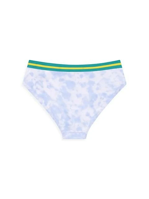 商品Andy & Evan|Girl's 2-Piece Tie-Dye Pineapple Embellished Swimsuit,价格¥167,第5张图片详细描述