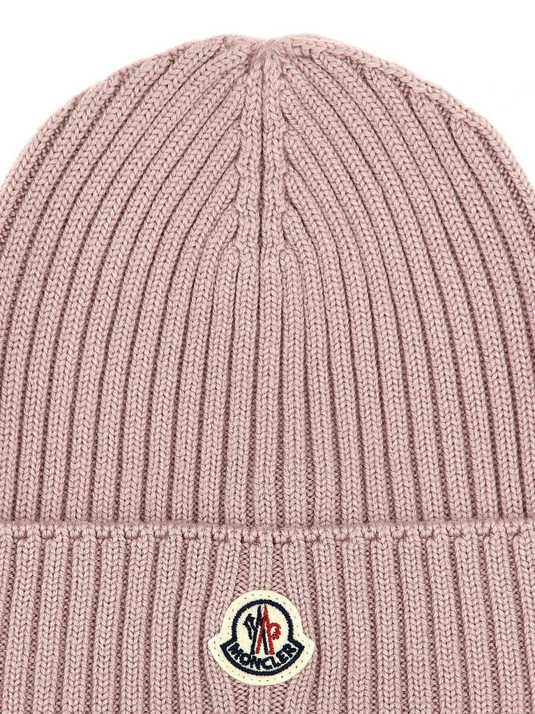 商品Moncler|Moncler Enfant Kids Logo Patch Beanie,价格¥1357,第3张图片详细描述