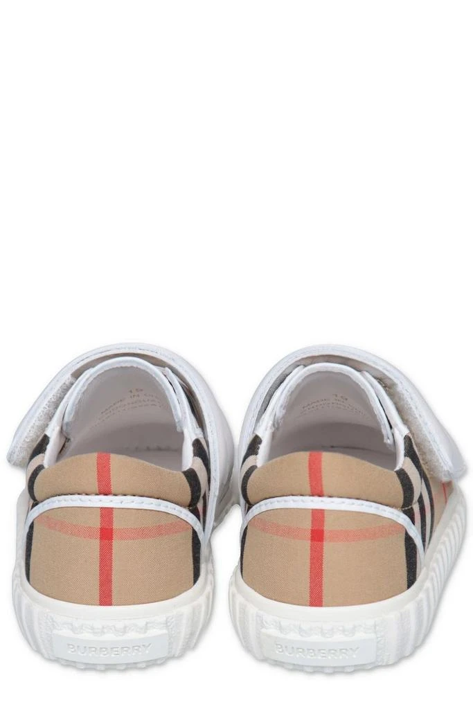 商品Burberry|Burberry Kids Checked Mark Sneakers,价格¥1844,第3张图片详细描述