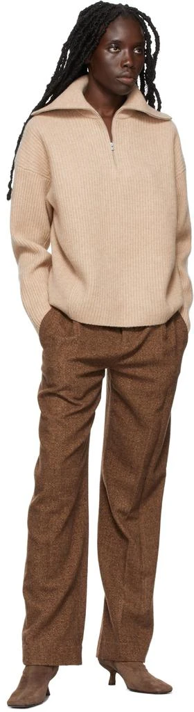 商品Vince|Half Zip Ribbed Sweater,价格¥1122,第4张图片详细描述