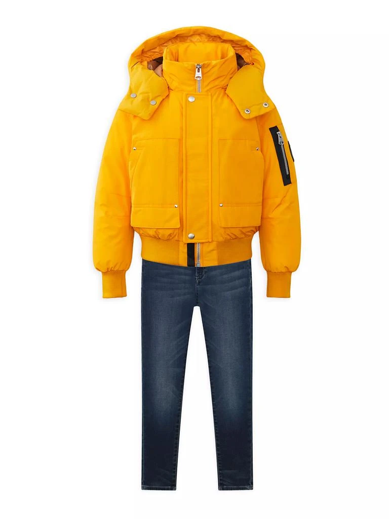 商品Mackage|Little Kid's & Kid's Koda Hooded Classic Down Jacket,价格¥4130,第2张图片详细描述