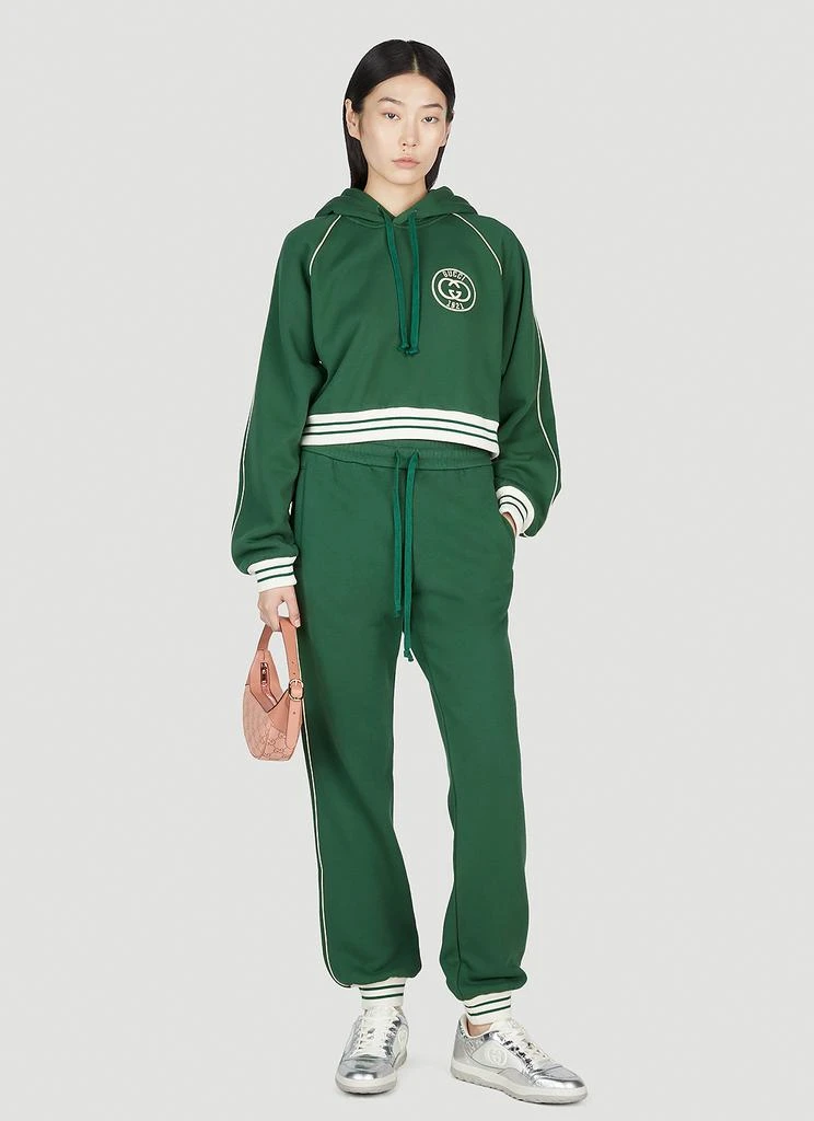 商品Gucci|Interlocking G Tracksuit Hooded weatshirt,价格¥5380,第2张图片详细描述