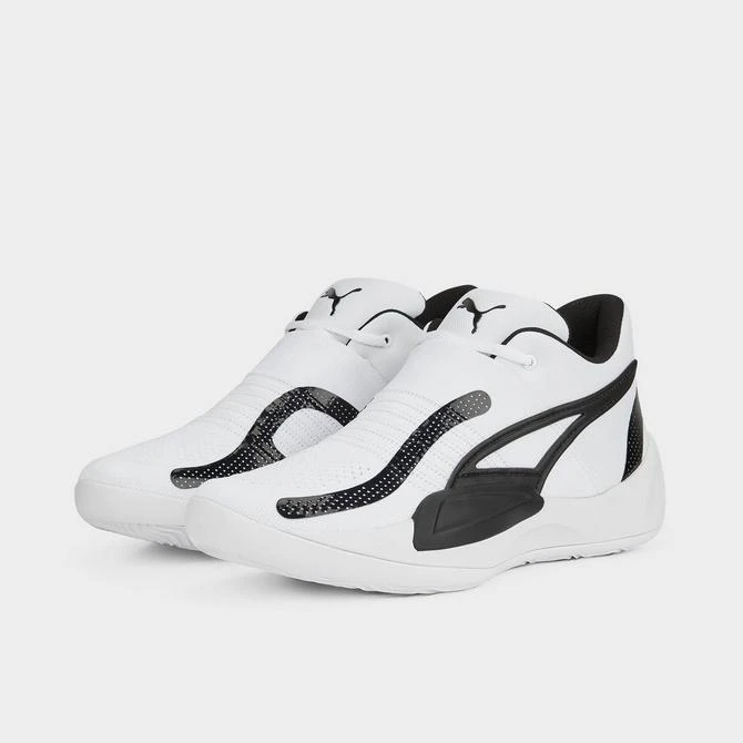 商品Puma|Men's Puma Rise Nitro Basketball Shoes,价格¥670,第2张图片详细描述