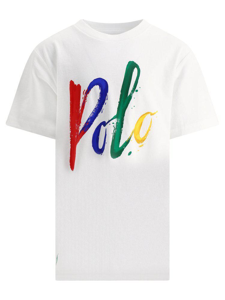 商品Ralph Lauren|Ralph Lauren Kids Logo Printed Crewneck T-Shirt,价格¥187,第1张图片