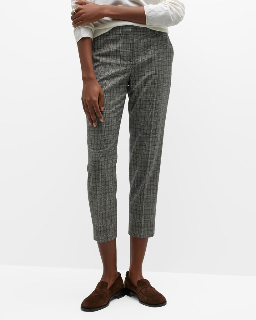 Treeca Slim-Fit Cropped Wool Trousers商品第7张图片规格展示