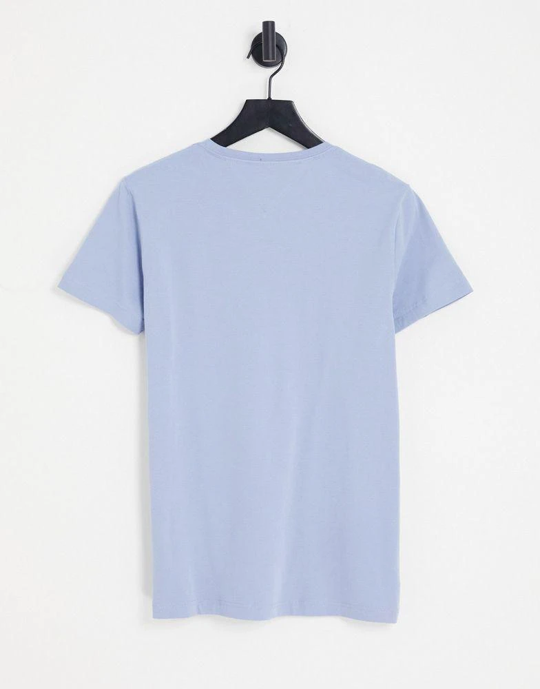 商品Tommy Hilfiger|Tommy Hilfiger icon logo slim fit t-shirt in light blue,价格¥386,第3张图片详细描述