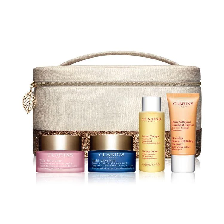 商品Clarins|5-Pc. Multi-Active Luxury Collection,价格¥719,第1张图片