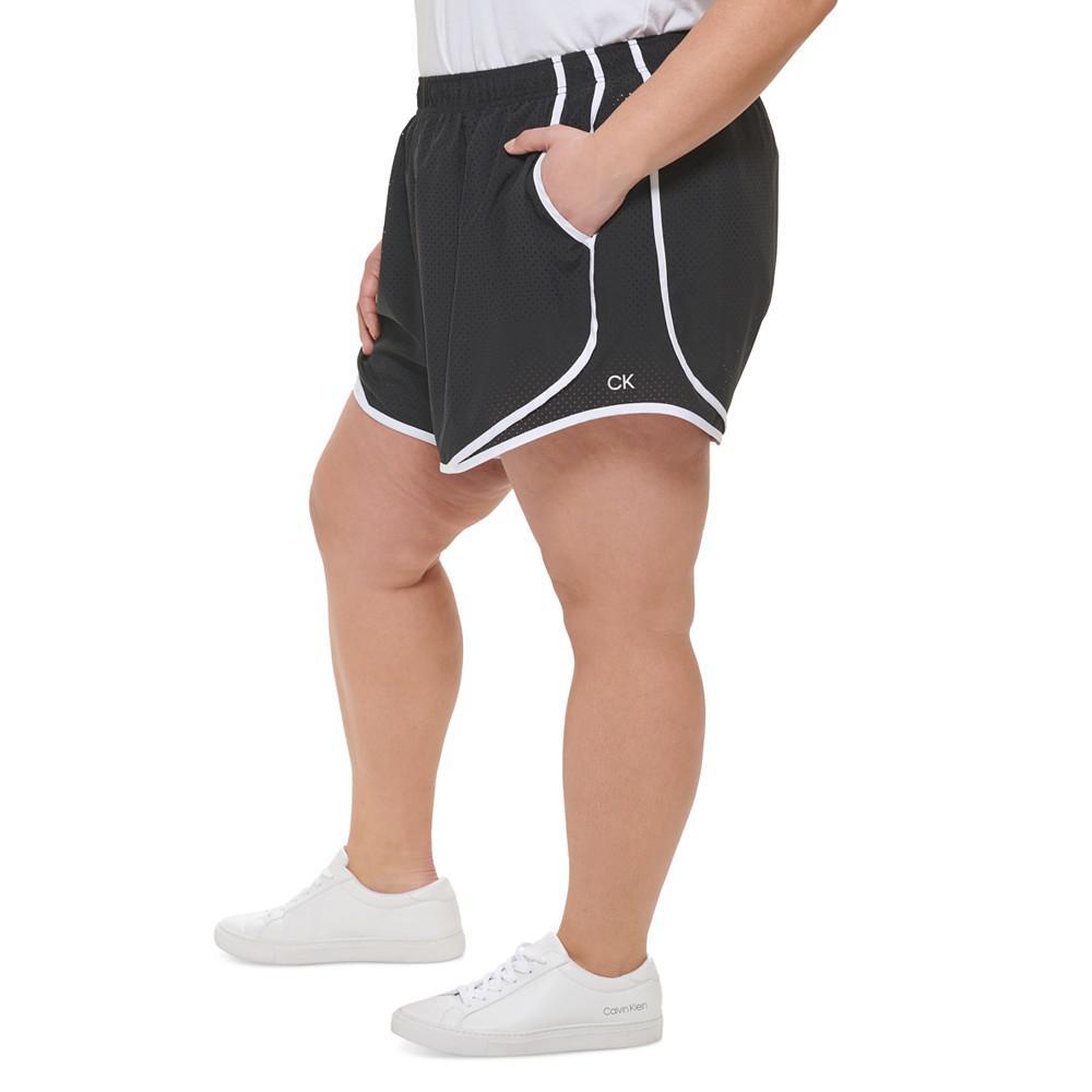 商品Calvin Klein|Plus Size Running Shorts,价格¥147,第6张图片详细描述