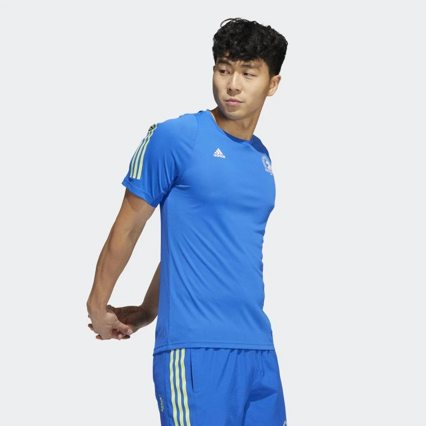 商品Adidas|Men's adidas Boston Marathon 2022 Run Icons Tee,价格¥128,第4张图片详细描述