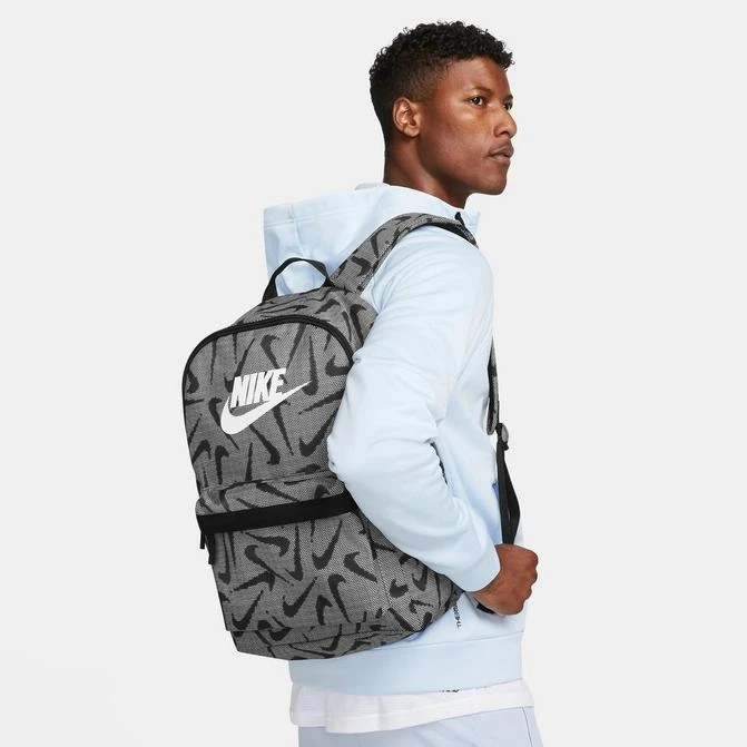 商品NIKE|Nike Heritage Lenticular Swoosh Allover Print Backpack,价格¥149,第1张图片