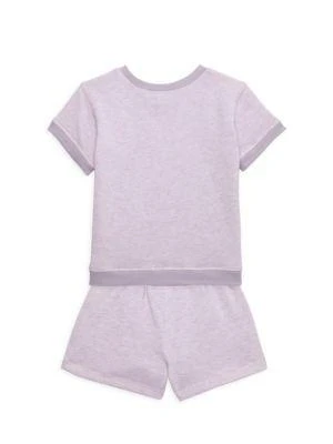 商品Calvin Klein|Little Girl's 2-Piece Tee & Shorts Set,价格¥119,第2张图片详细描述