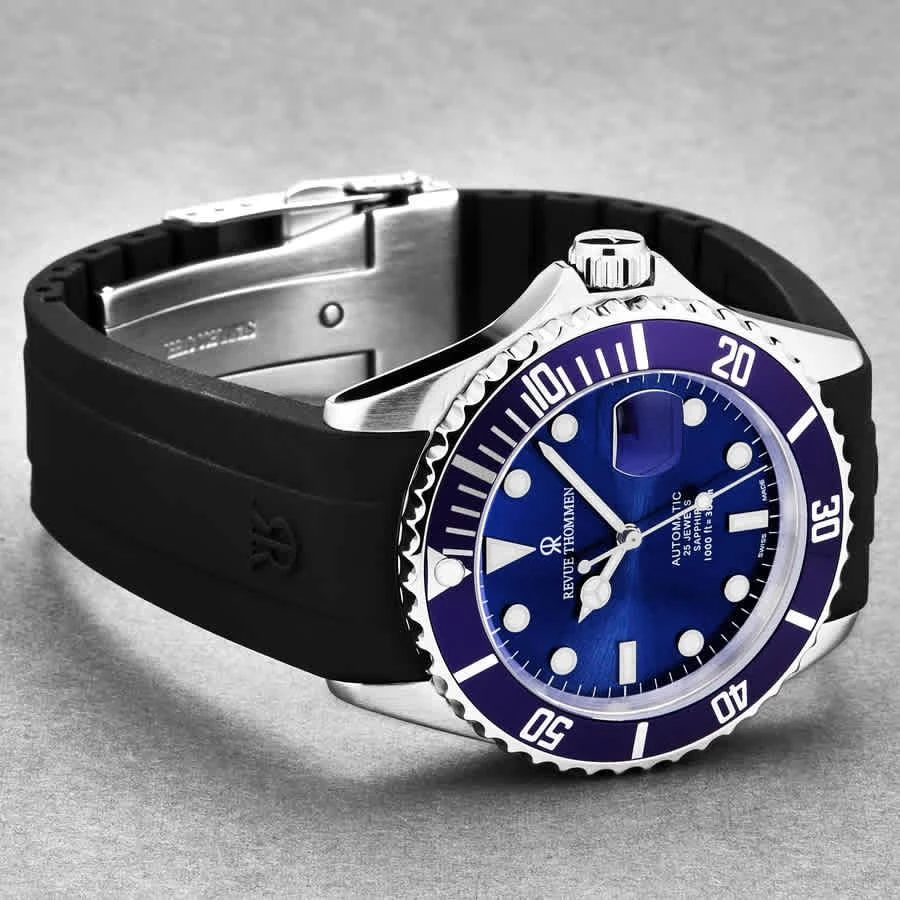 商品Revue Thommen|Diver Automatic Blue Dial Men's Watch 17571.2828,价格¥4090,第2张图片详细描述