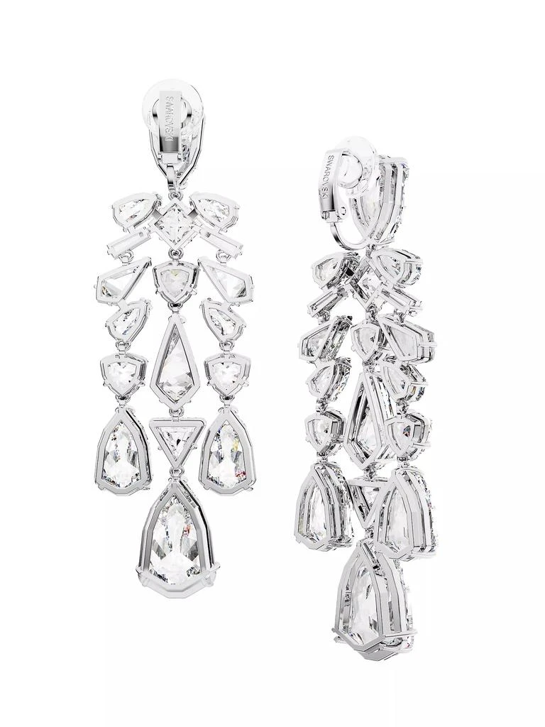 商品Swarovski|Mesmera Rhodium-Plated & Crystal Clip-On Earrings,价格¥3223,第5张图片详细描述