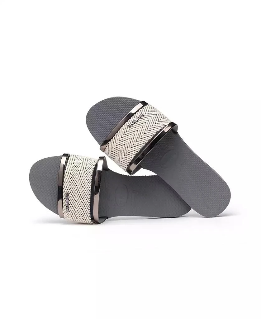 商品Havaianas|Women's You Trancoso Premium Flip Flop Sandals,价格¥309,第3张图片详细描述