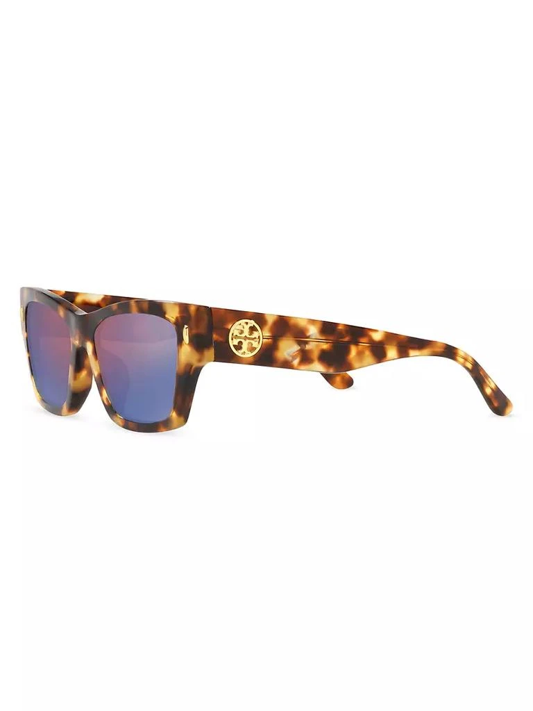 商品Tory Burch|52MM Rectangular Sunglasses,价格¥918,第4张图片详细描述