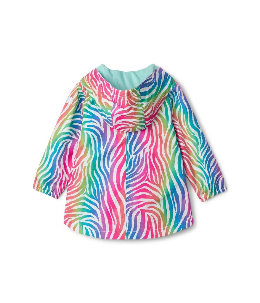 商品Hatley|Rainbow Zebra Microfiber Rain Jacket (Toddler/Little Kids/Big Kids),价格¥486,第2张图片详细描述