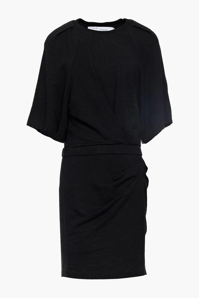 商品IRO|Livy gathered linen-blend mini dress,价格¥425,第3张图片详细描述