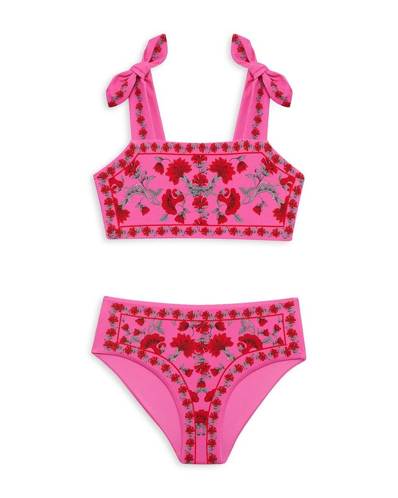 商品Beach Riot|Girls' Little Stella Janie Two Piece Swimsuit - Little Kid, Big Kid,价格¥648,第1张图片