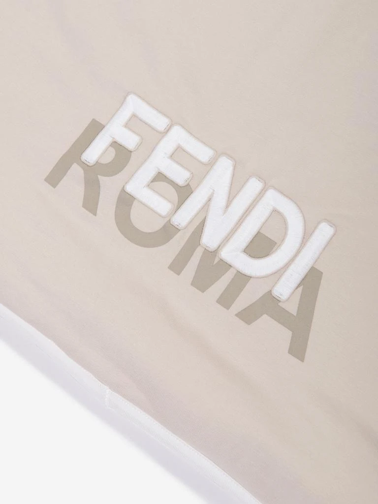 商品Fendi|Fendi Baby Padded Roma Blanket in Beige (80cm),价格¥1511,第3张图片详细描述