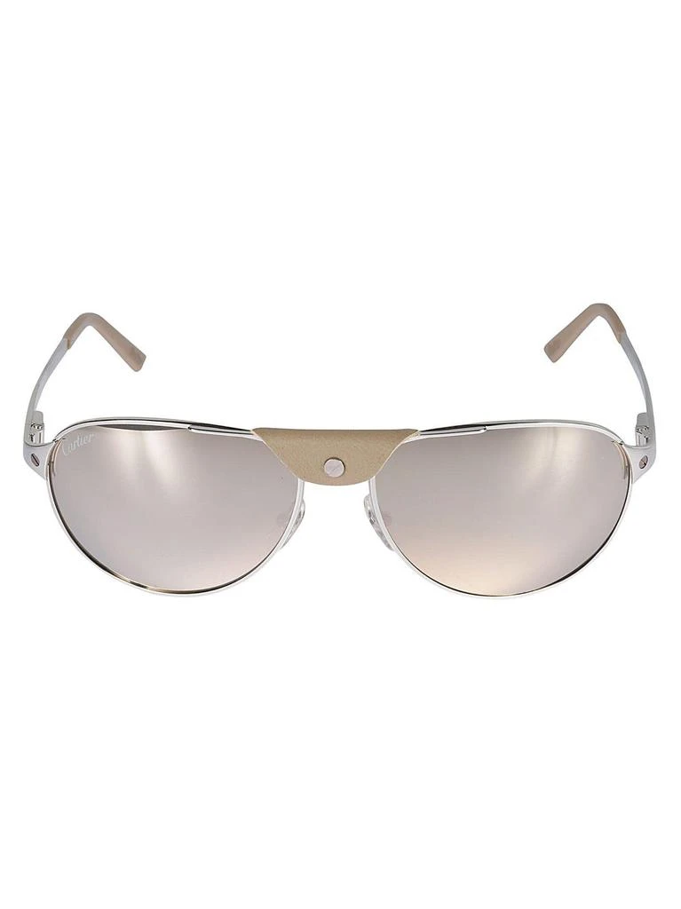 商品Cartier|Cartier Aviator Frame Sunglasses,价格¥6236,第1张图片