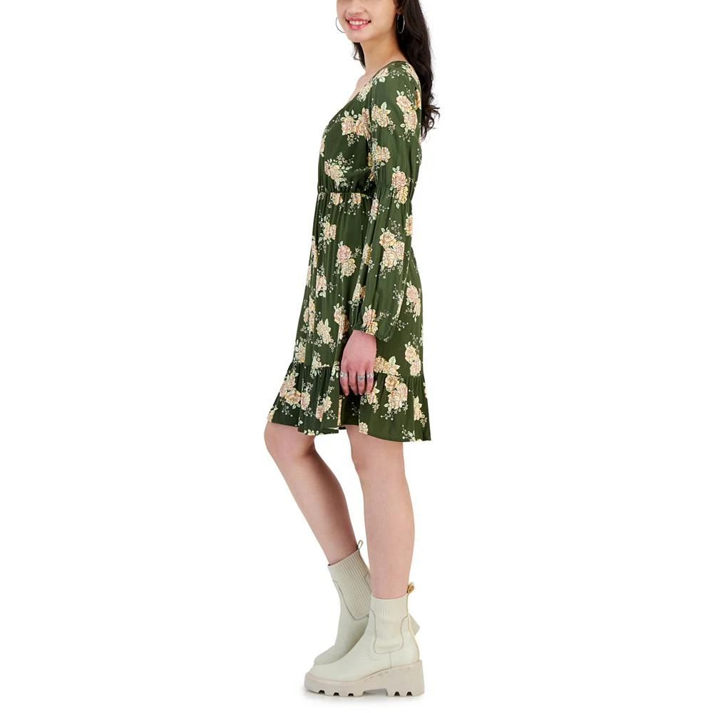 商品Planet Gold|Juniors' Emma Ruffled-Hem Empire-Waist Dress,价格¥150,第3张图片详细描述