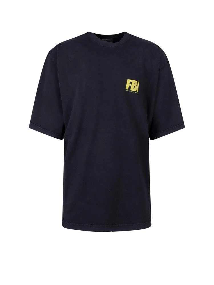 商品Balenciaga|Balenciaga FBI Print T-Shirt,价格¥3092,第1张图片
