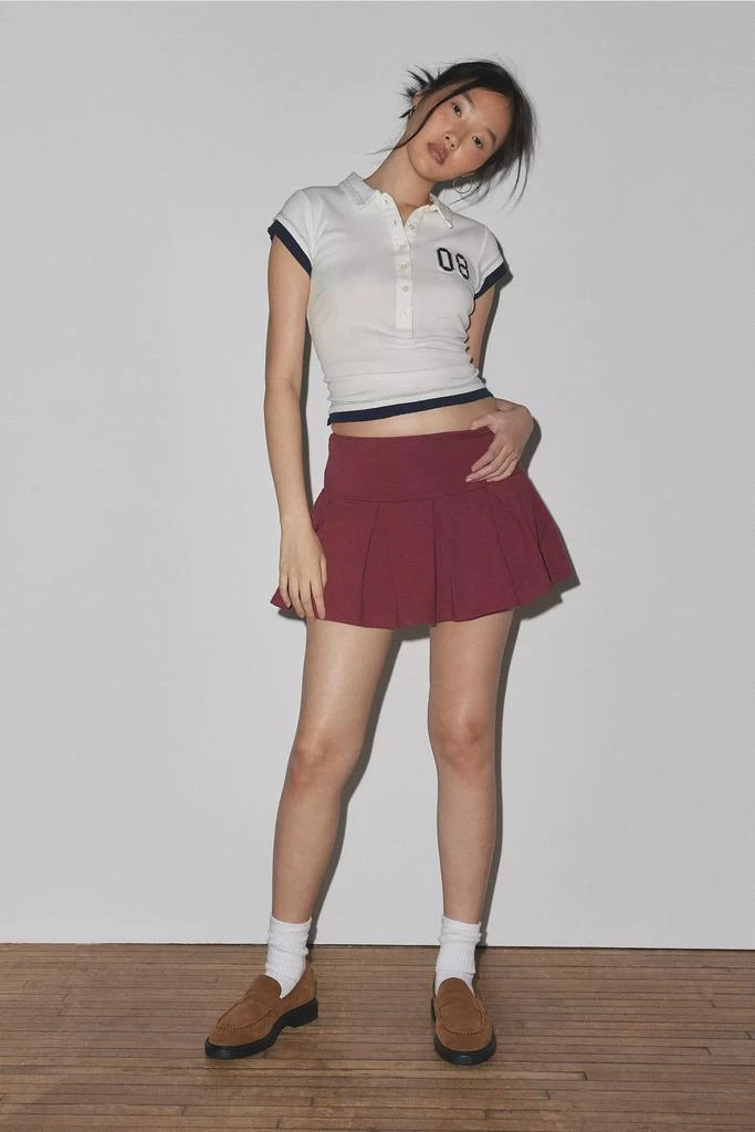 商品Out From Under|Out From Under Prep School Pleated Micro Mini Skort,价格¥77,第1张图片详细描述
