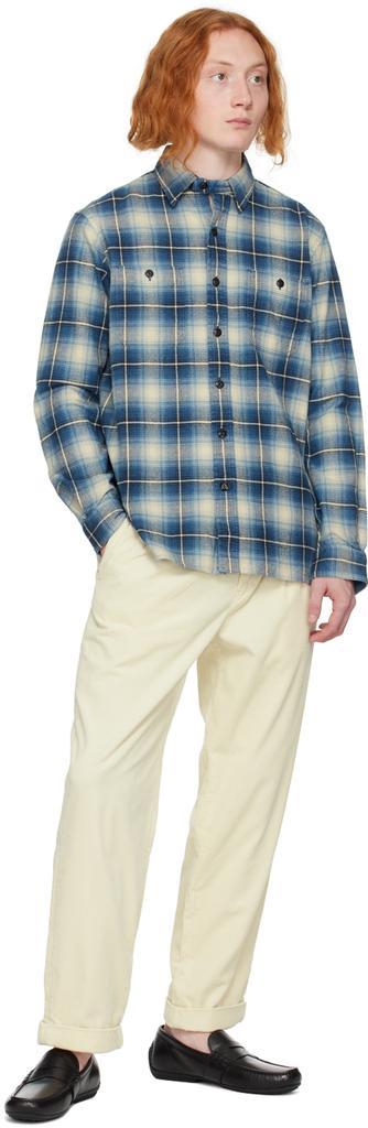 商品Ralph Lauren|Blue Button-Down Shirt,价格¥879,第6张图片详细描述