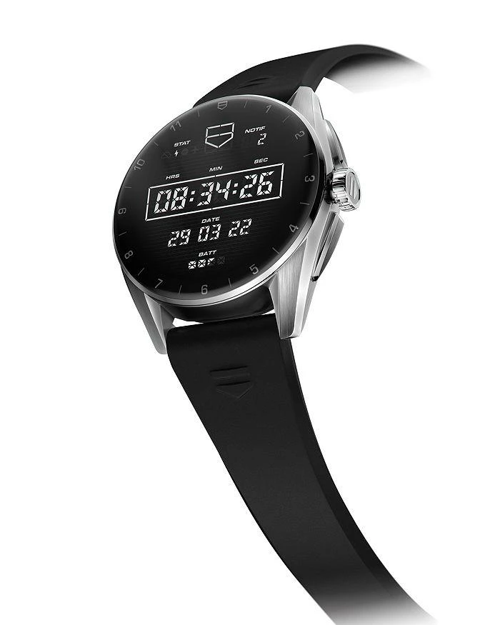 商品TAG Heuer|Connected Calibre E4 Rubber Strap Smartwatch, 42mm,价格¥9454,第2张图片详细描述