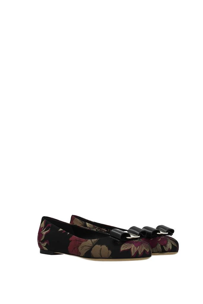 商品Salvatore Ferragamo|Ballet flats varina Fabric Multicolor,价格¥1649,第2张图片详细描述