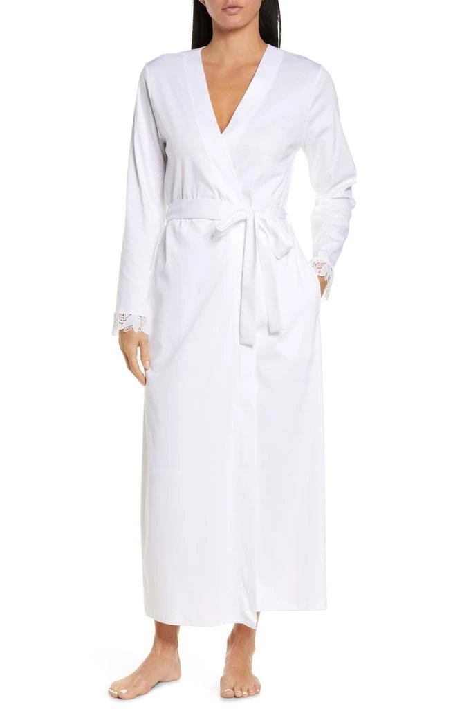 商品Hanro|Felice Lace Trim Robe,价格¥1099,第1张图片