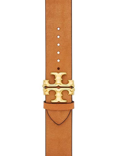 商品Tory Burch|Eleanor Leather Apple Watch® Strap/38MM, 40MM, 41MM,价格¥993,第5张图片详细描述