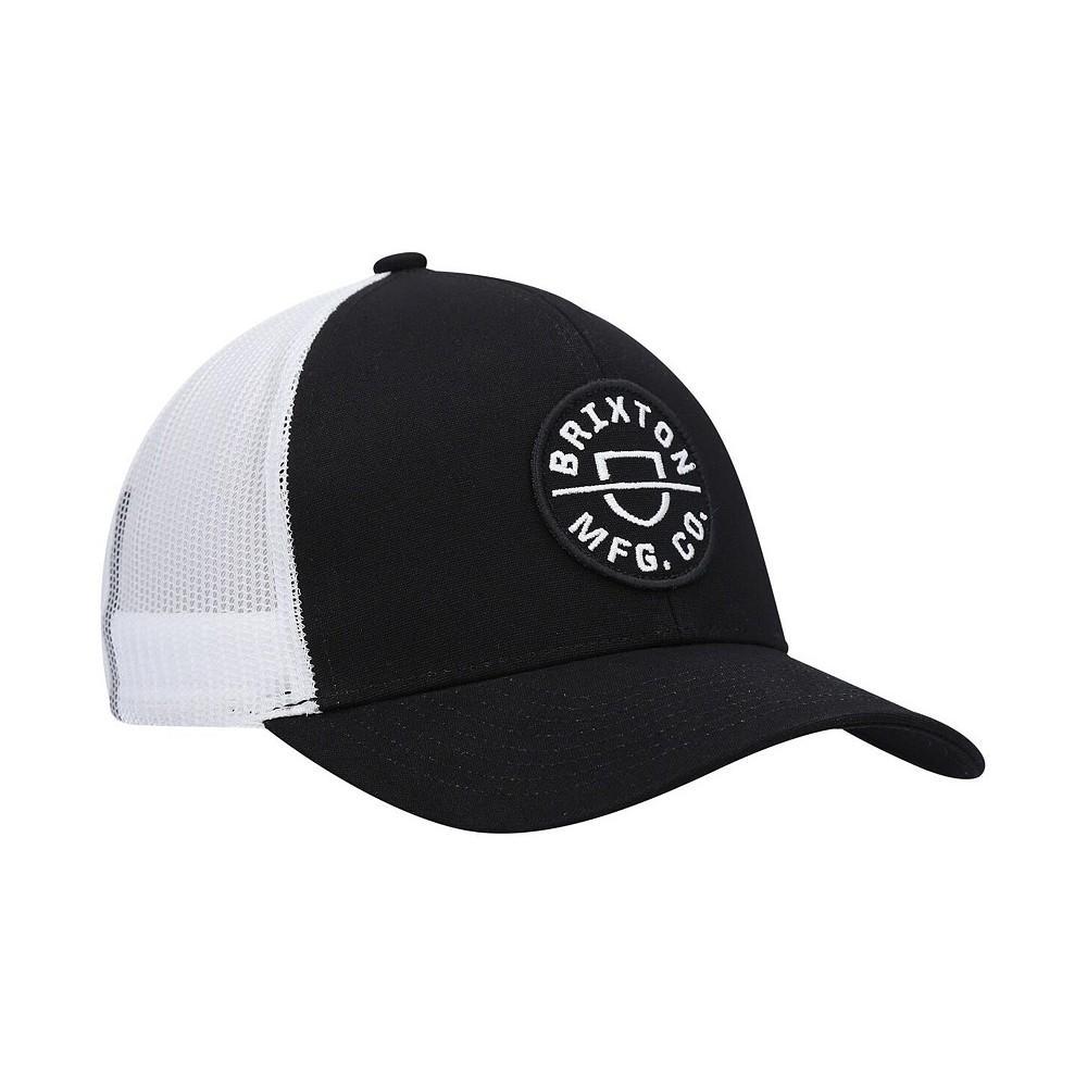 商品Brixton|Men's Black Crest Mesh Snapback Hat,价格¥208,第5张图片详细描述