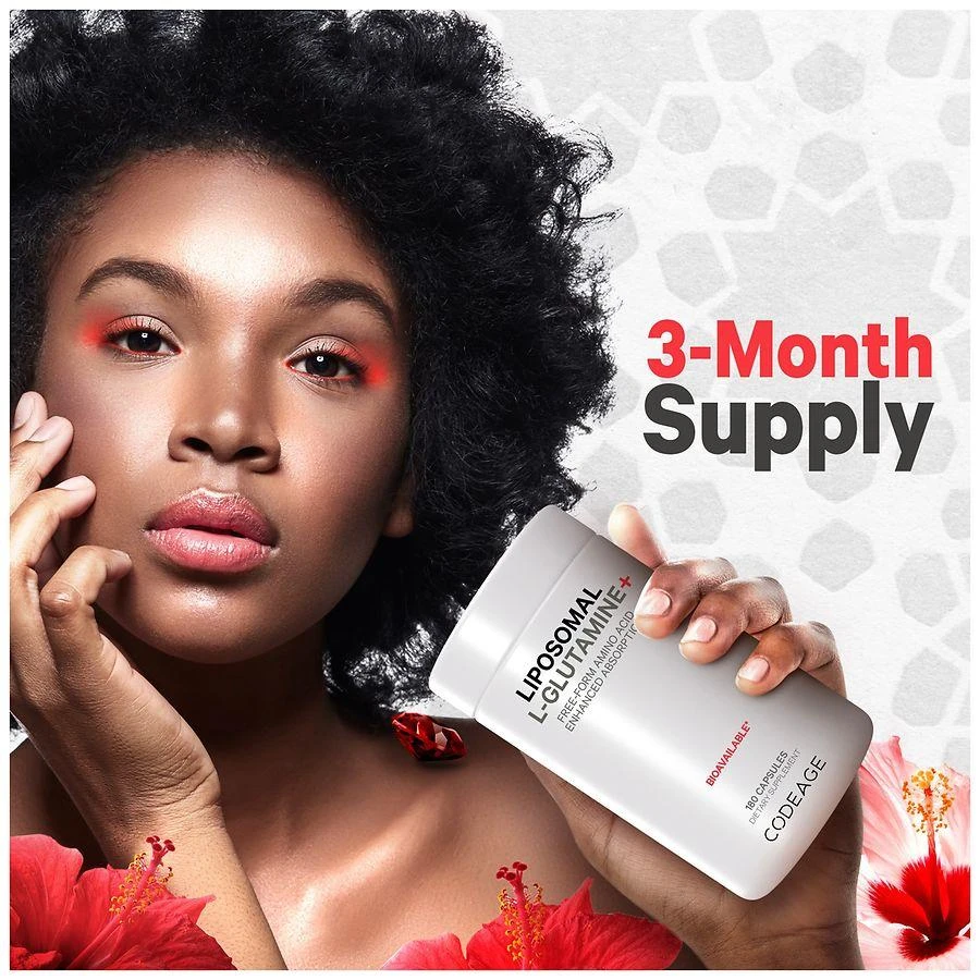 商品Codeage|L-Glutamine 1000 mg Supplement,价格¥284,第5张图片详细描述