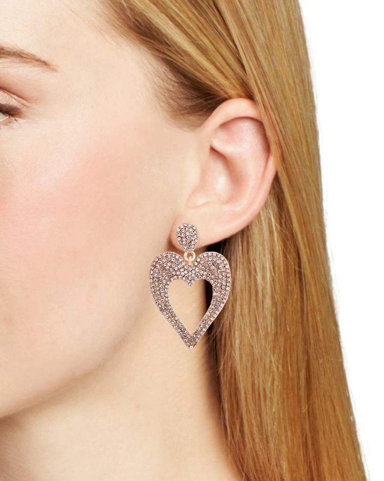 商品BAUBLEBAR|Amara Heart Drop Earrings,价格¥311,第2张图片详细描述