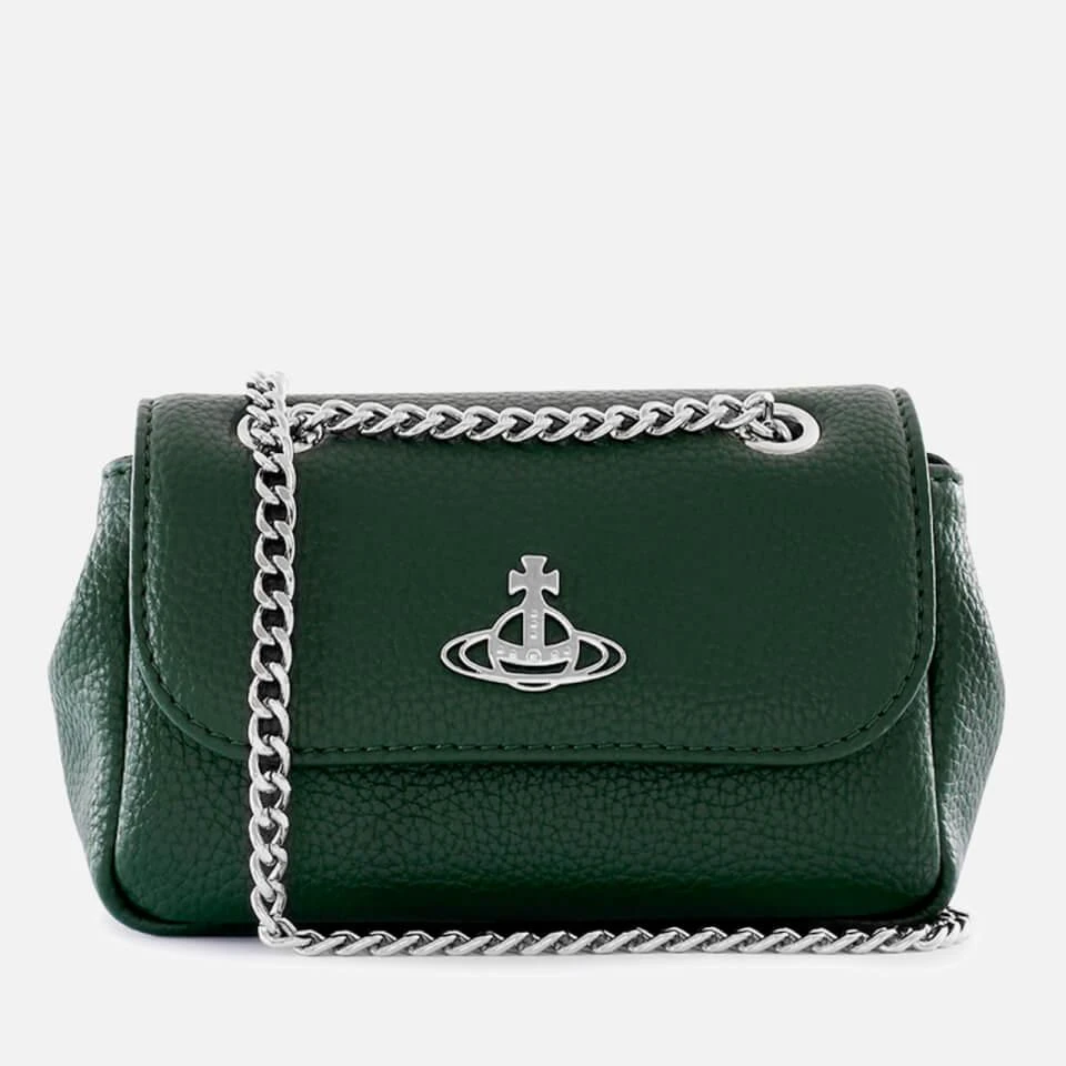 商品Vivienne Westwood|西太后纯素纹理皮革链条包,价格¥1068,第1张图片