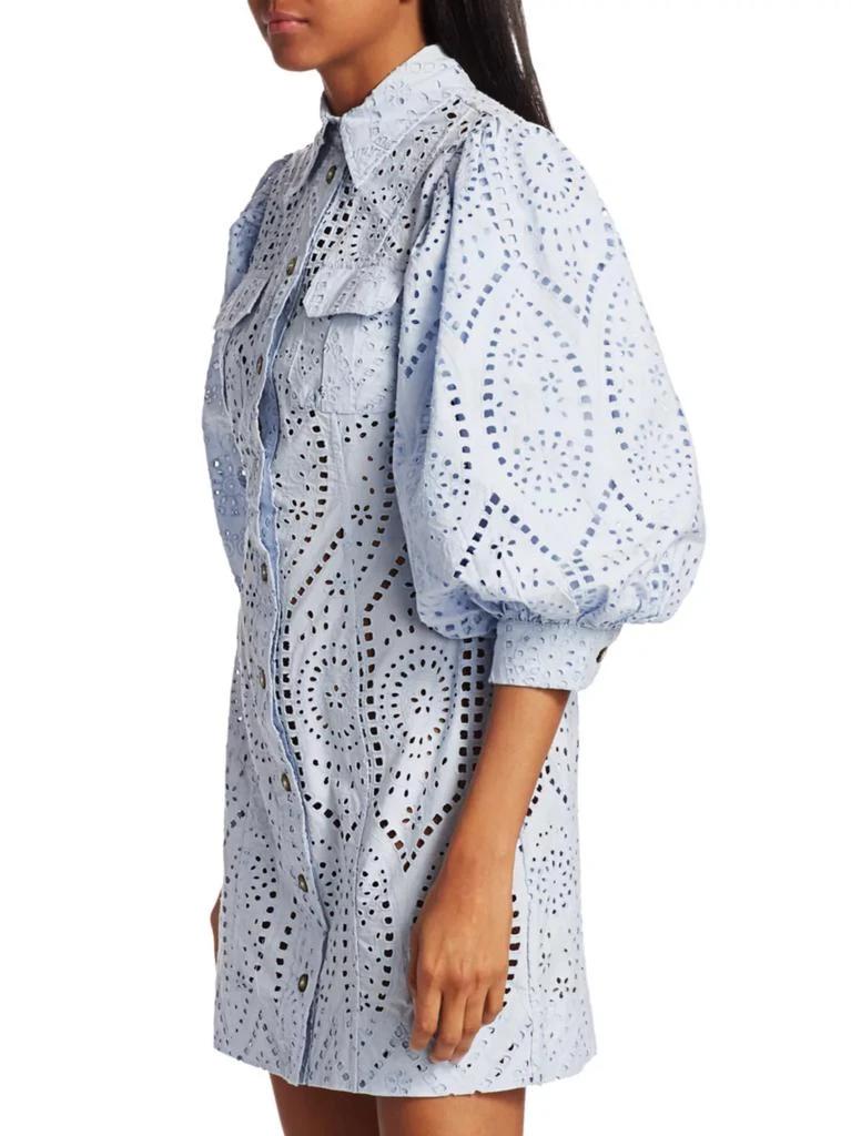 商品Ganni|Broderie Anglaise 连衣裙,价格¥735,第3张图片详细描述