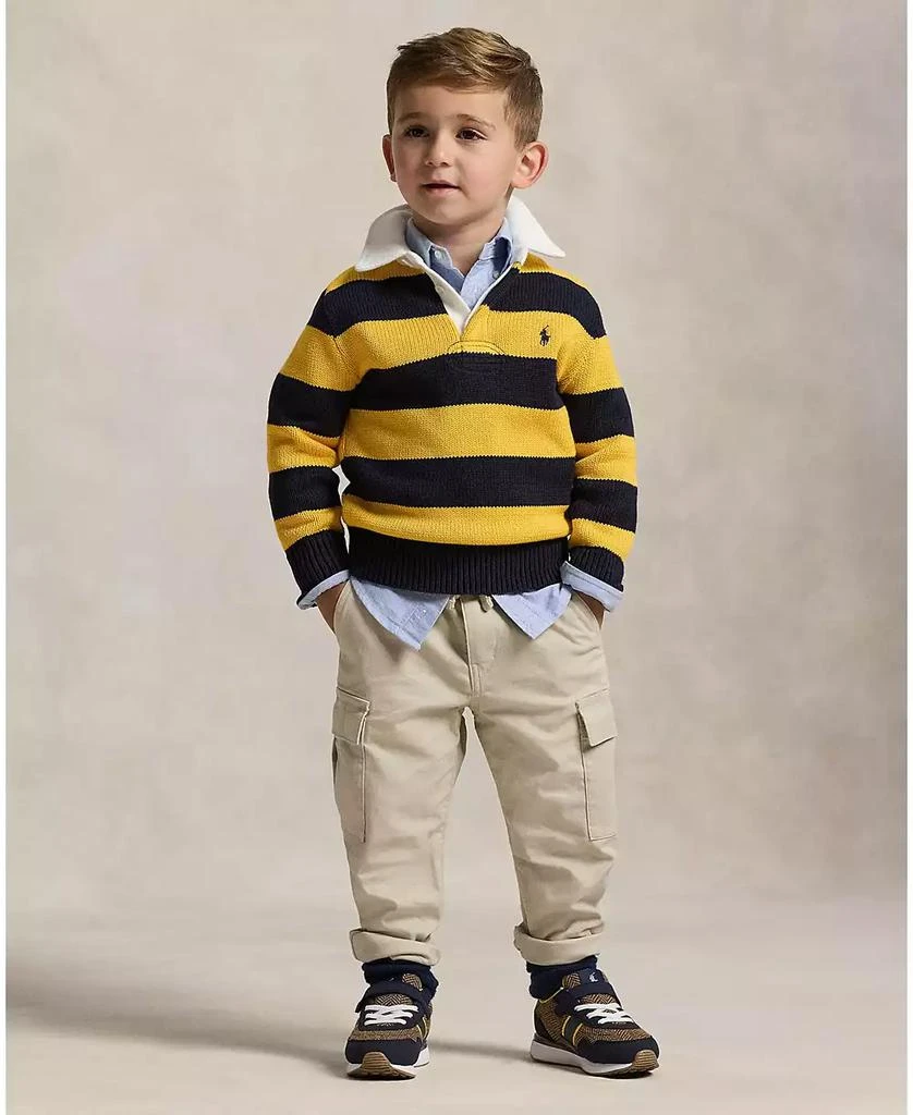 商品Ralph Lauren|Toddler and Little Boys Stretch Chino Cargo Pant,价格¥441,第2张图片详细描述
