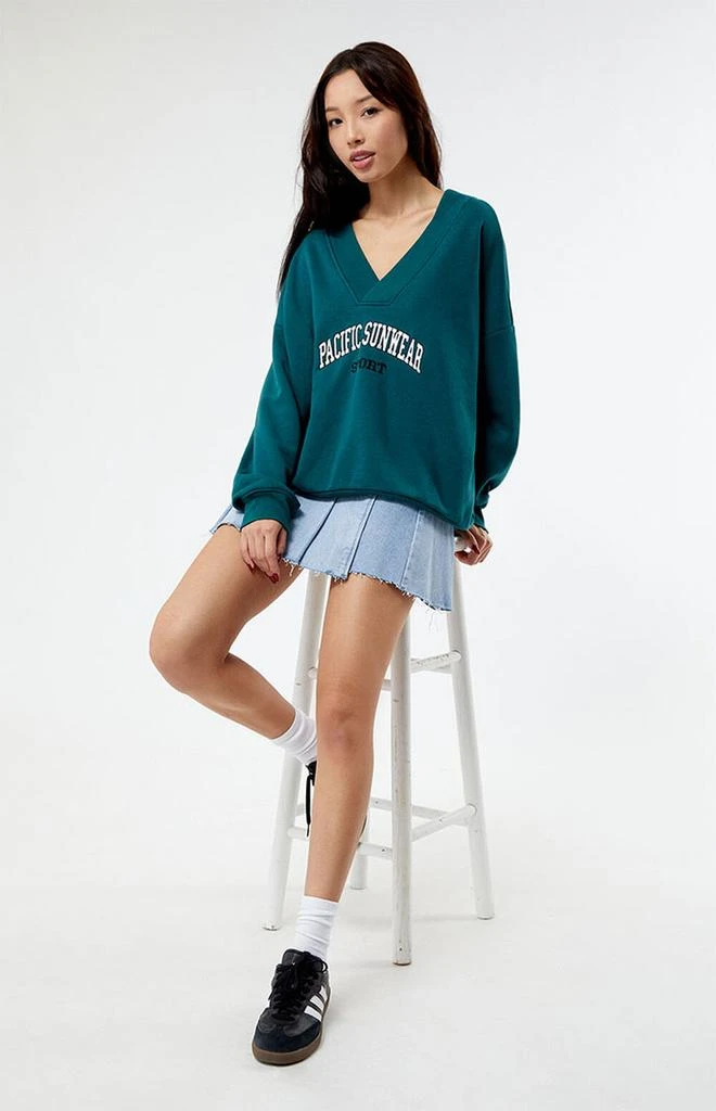 商品PacSun|Pacific Sunwear Sport V-Neck Sweatshirt,价格¥219,第1张图片