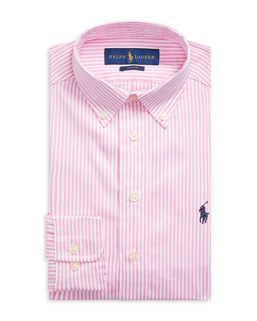 商品Ralph Lauren|Boys' Striped Cotton Shirt - Big Kid,价格¥479,第1张图片