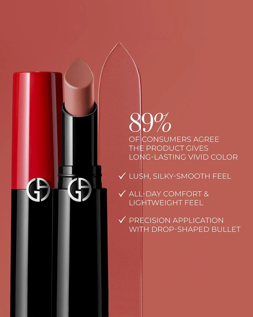 商品Giorgio Armani|Lip Power Satin Long Lasting Lipstick,价格¥320,第5张图片详细描述
