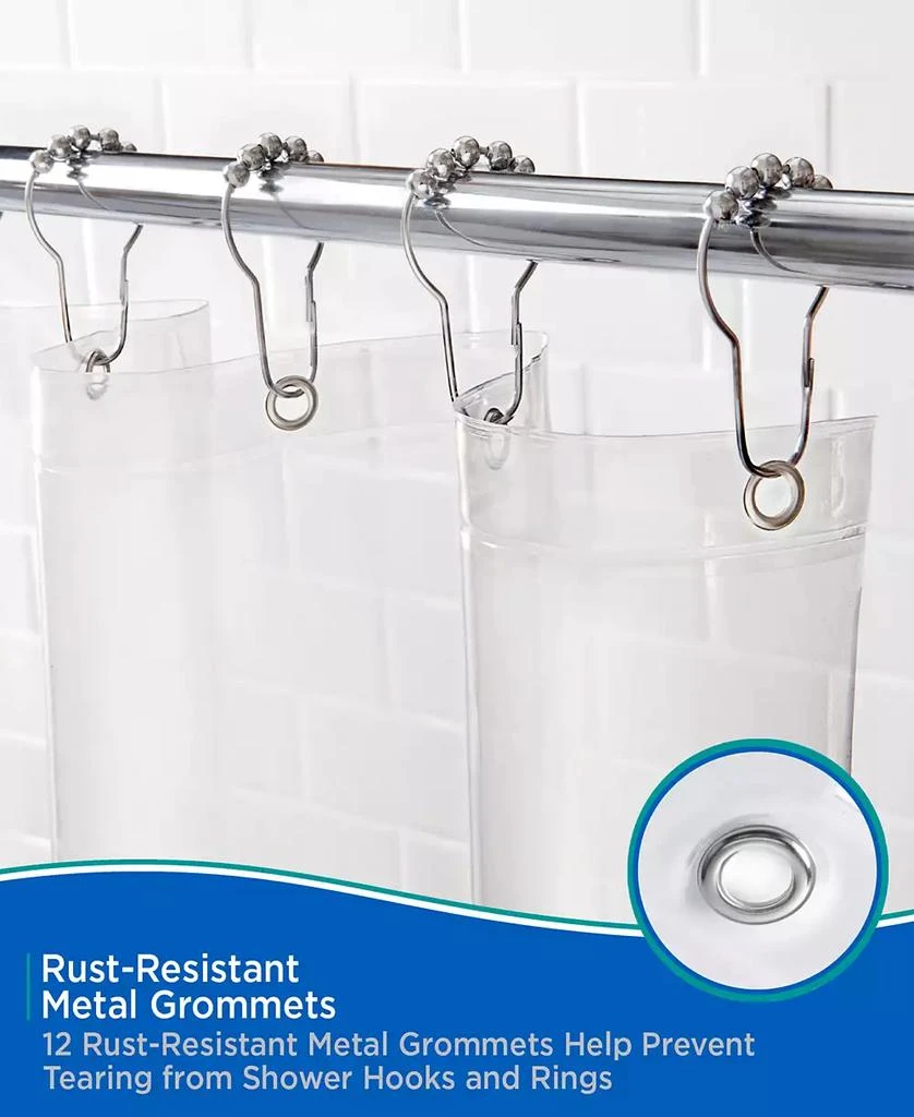 商品Kenney|Medium Weight Peva Shower Curtain Liner,价格¥140,第5张图片详细描述