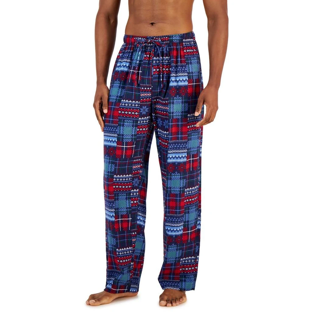 商品Club Room|Mens Cotton Plaid Sleep Pant,价格¥136,第3张图片详细描述