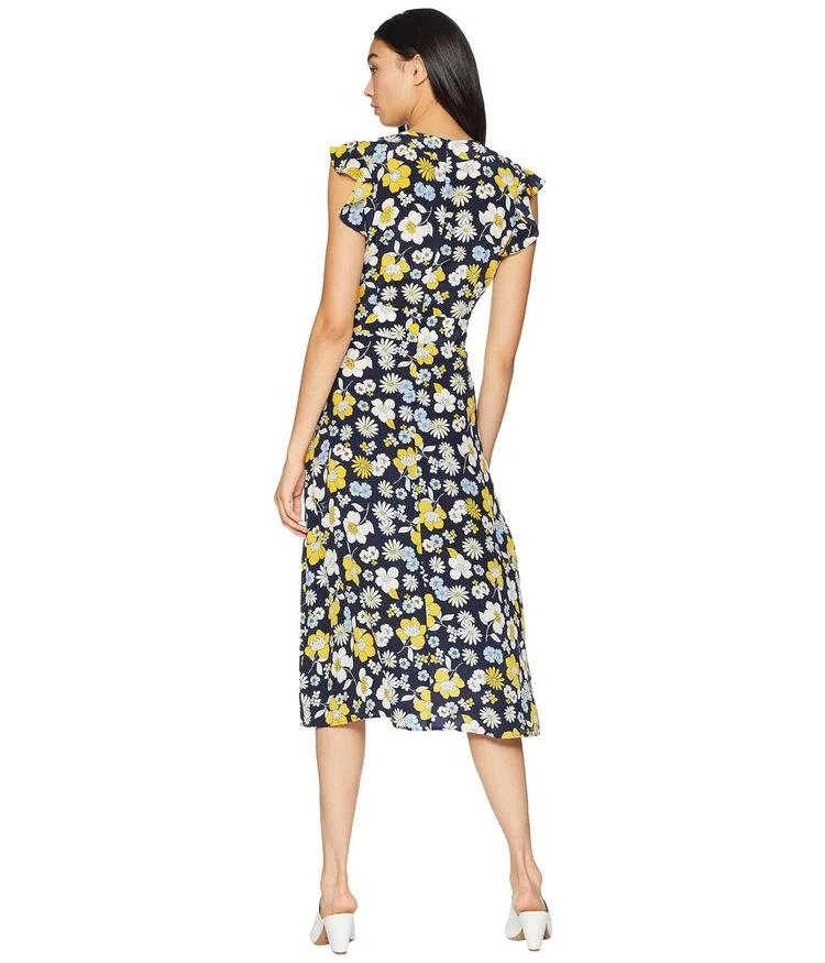 商品Juicy Couture|Silk Garden Floral Midi Dress,价格¥633,第3张图片详细描述