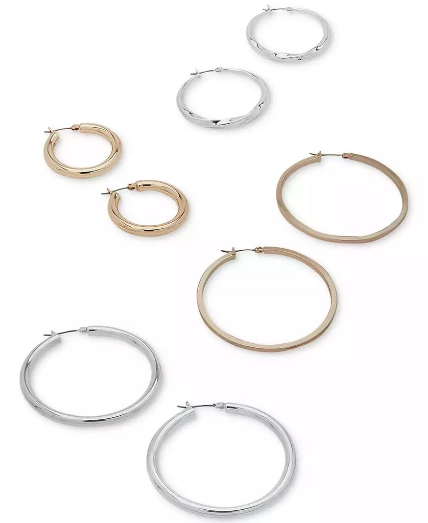 商品DKNY|2" Thin Hoop Earrings,价格¥200,第3张图片详细描述